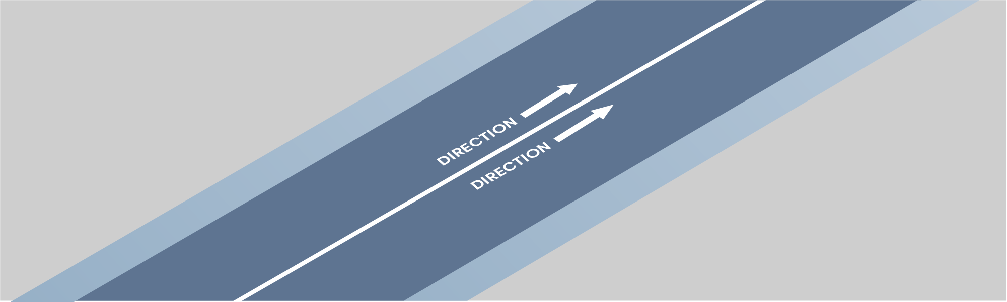 Traffic Signs - What does the solid white line indicate?